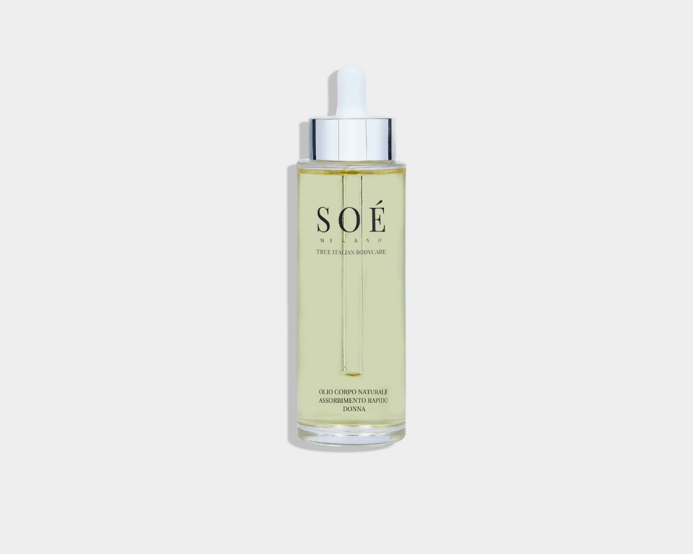 Foto olio corpo donna