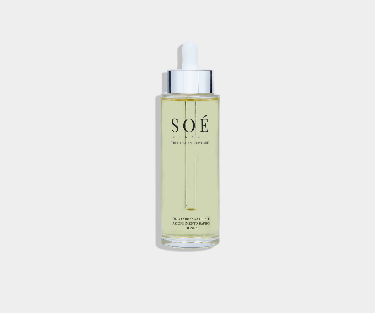 Foto olio corpo donna